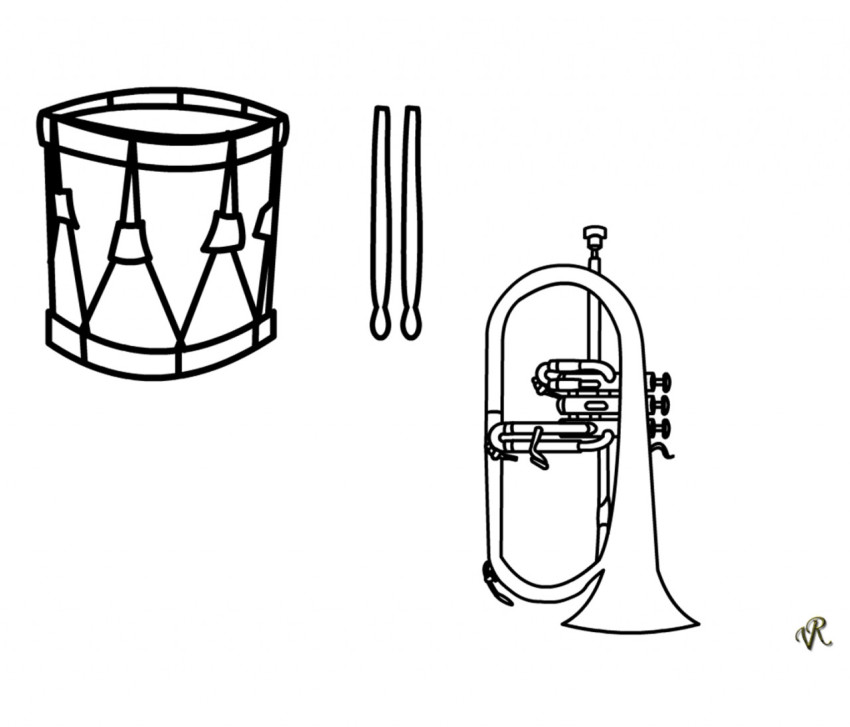 Etiquetas - percusión - Dibujalia - Dibujos para Colorear y Recursos  Educativos