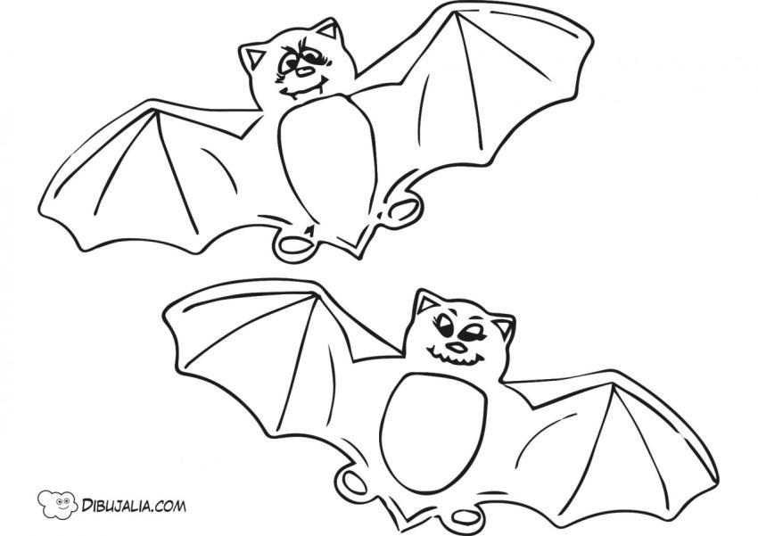 Pareja de murciélagos