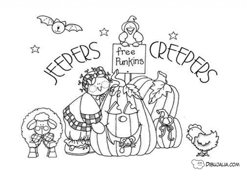 Calabazas y niños