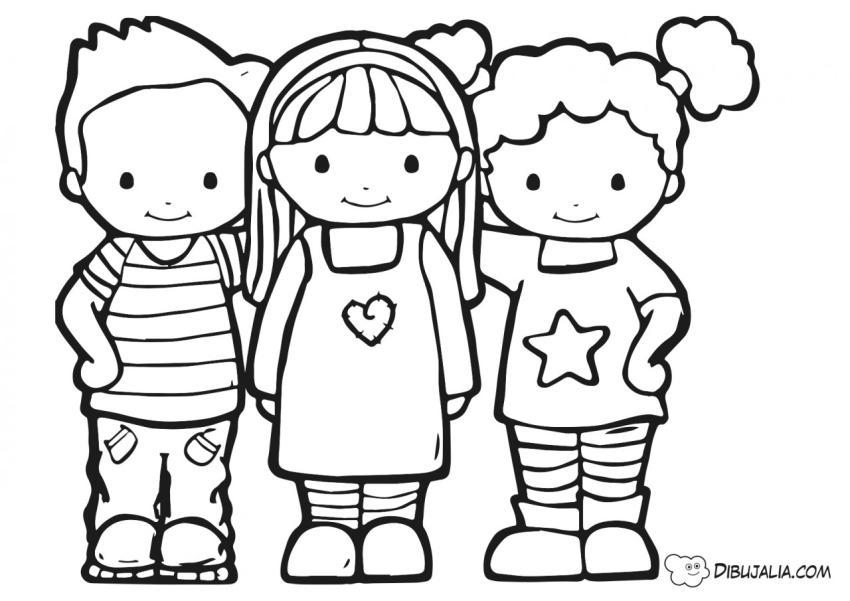 Nin?os Amigos en el Dia Mundial de la Infancia