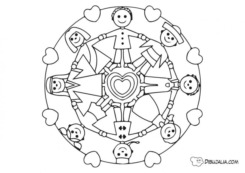 Mandala Dia de la Infancia y del Niño