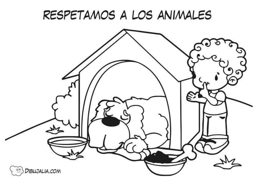 Consejo Respetamos a los animales - Dibujo #406 - Dibujalia - Dibujos para  Colorear y Recursos Educativos
