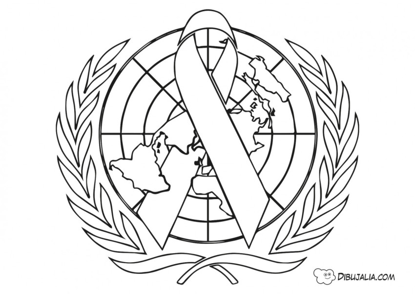 Lazo solidario de Naciones Unidas