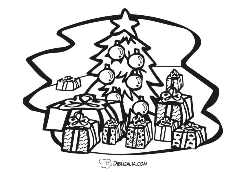 Regalos y Árbol de Navidad