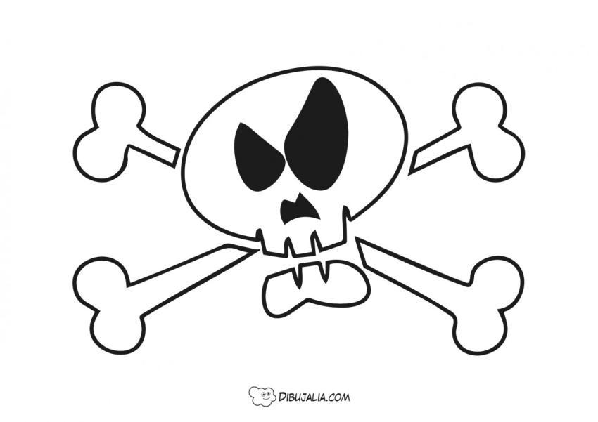 Calavera pirata