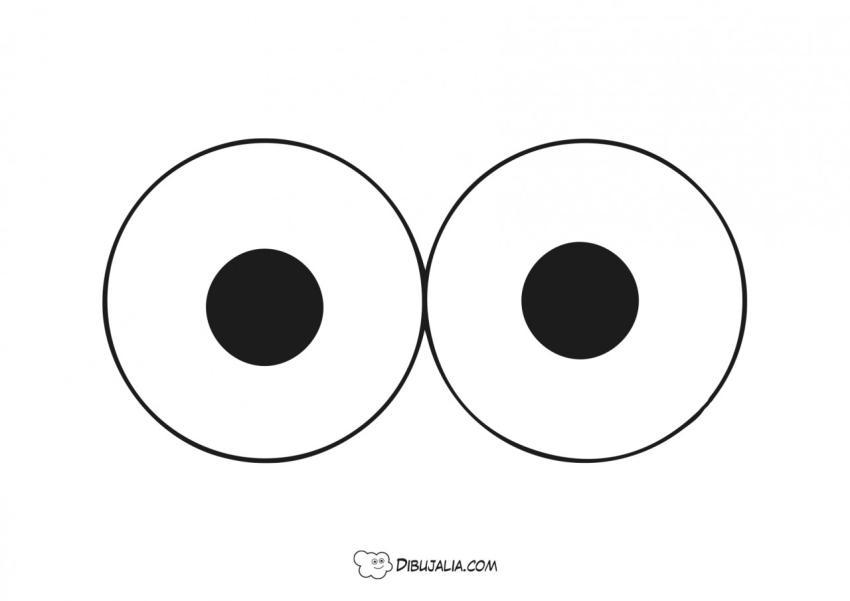 Silueta de ojos