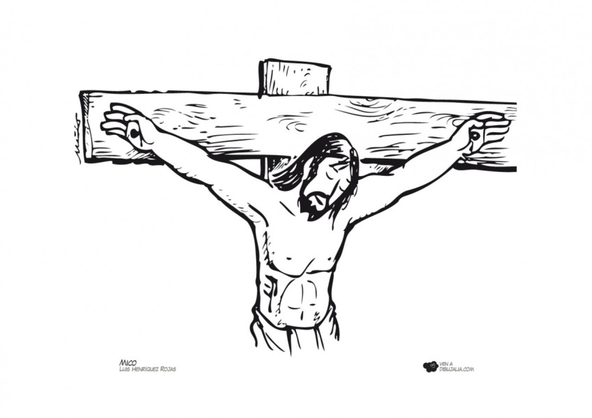 Jesús Via Crucis Crucifixión