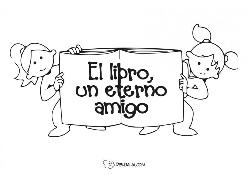 Cartel libro amigo