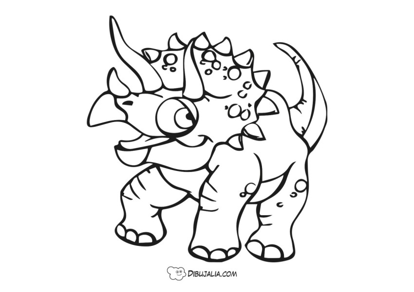 Dinosaurio  Triceratops