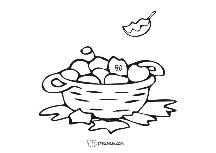 Cesta de frutas
