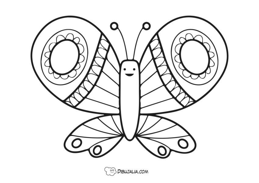 Mariposa de las flores