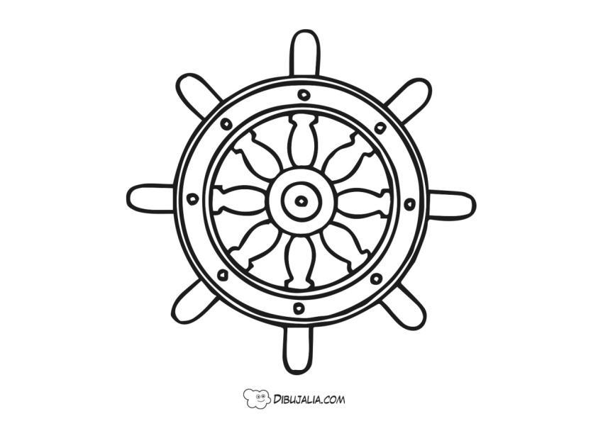 Timón de barco