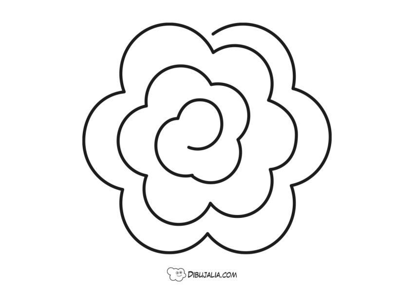 Rosa para recortar