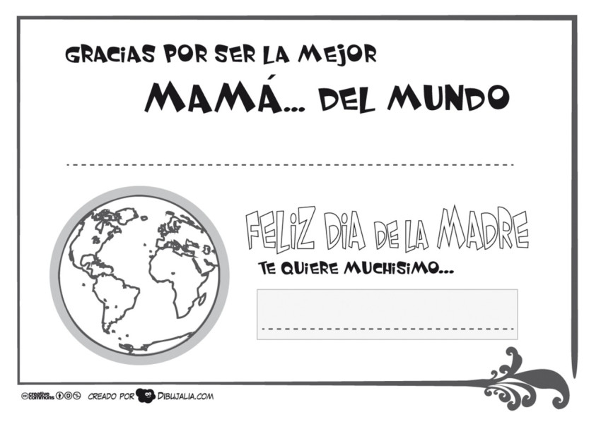 Diploma Mejor Mamá del Mundo