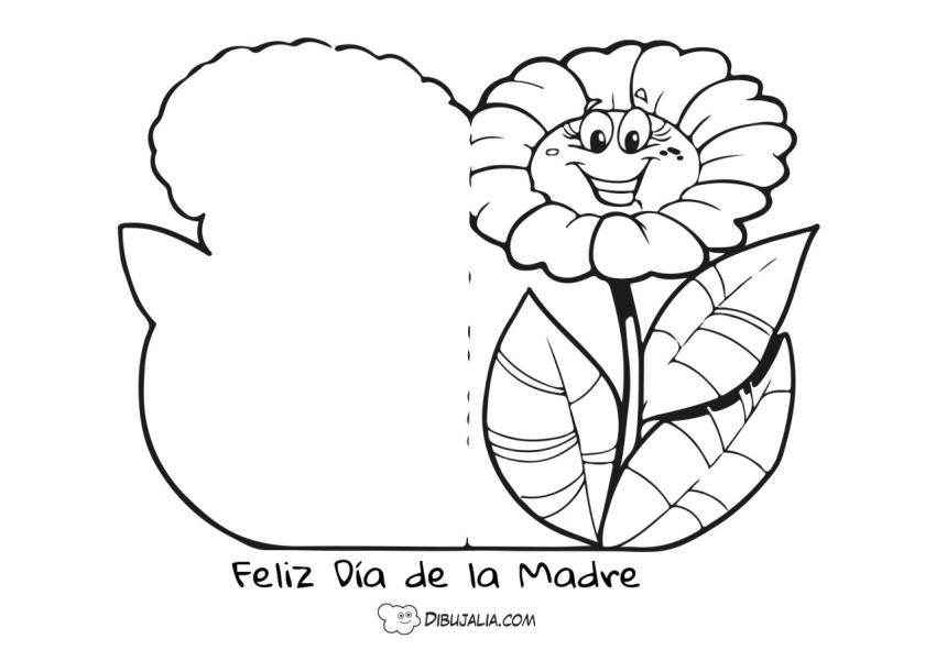 Postal Margarita para Dia Madre