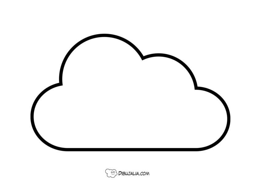 Silueta de nube