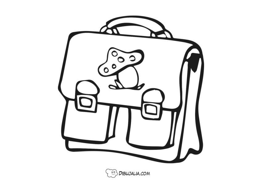 Cartera clásica de colegio