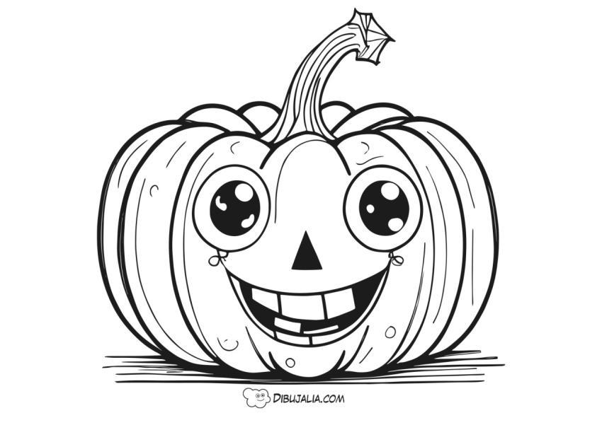 Calabaza feliz