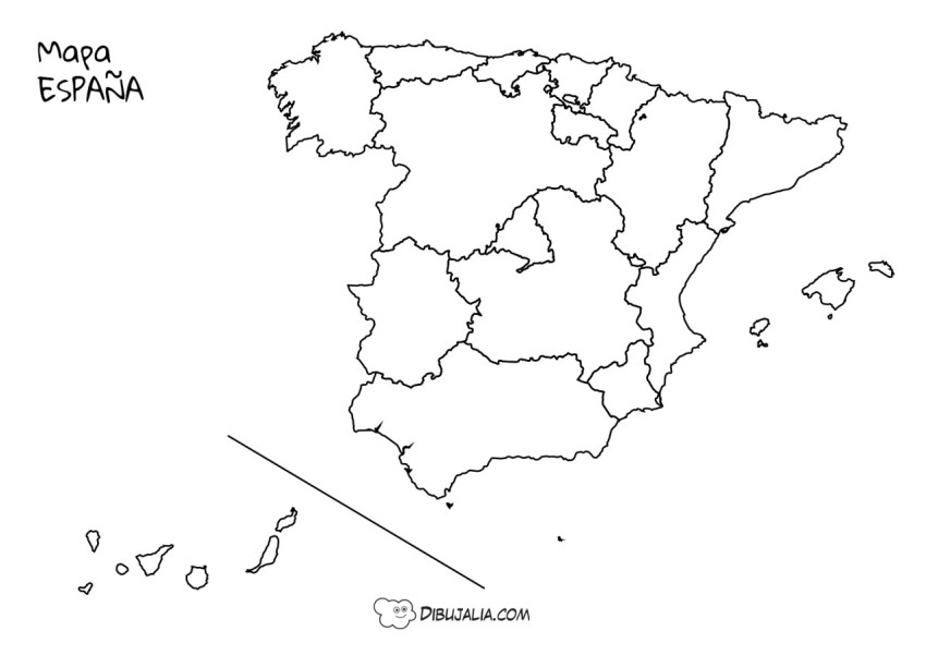 Mapa Politico de España