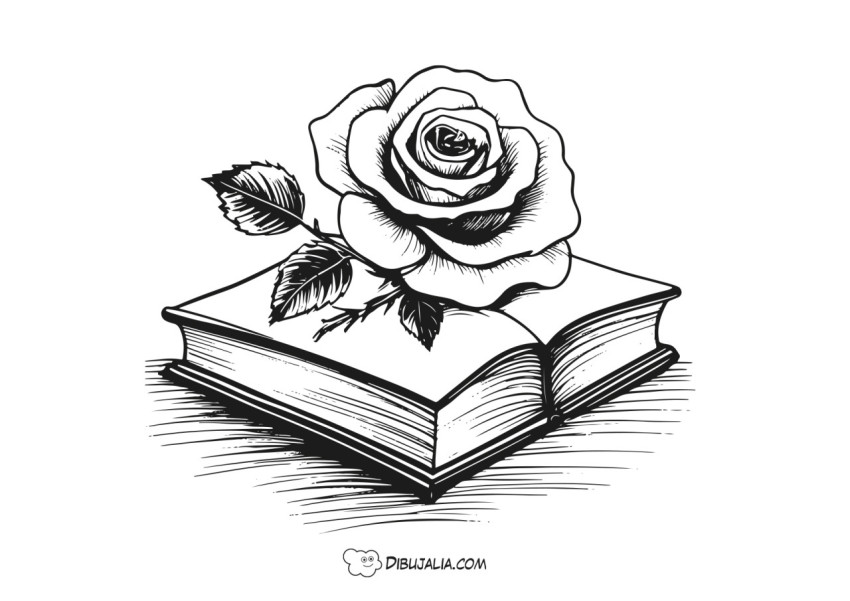 Libro y Rosa