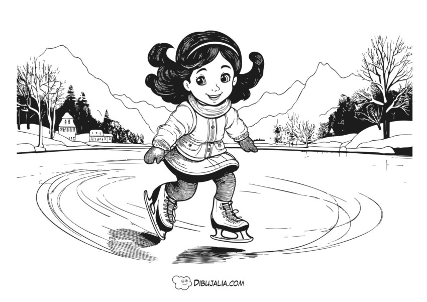 Patinadora sobre hielo