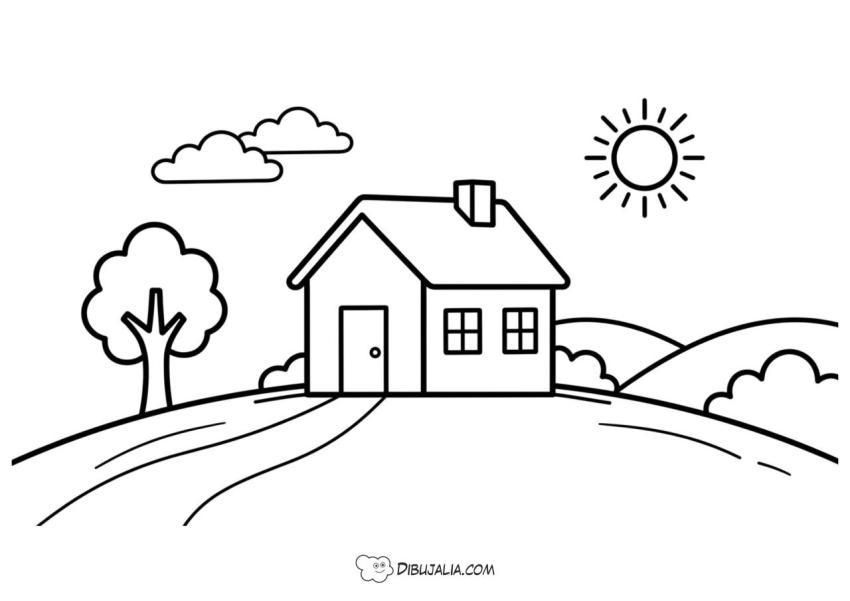 Casa de Campo en Primavera