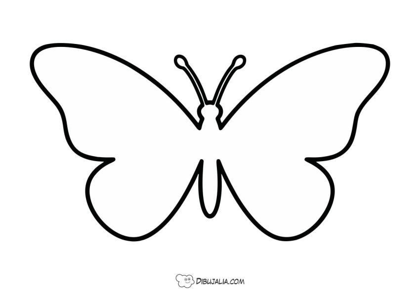 Silueta de Mariposa