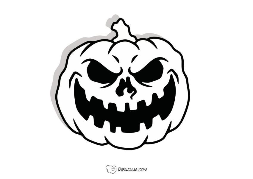 Calabaza Terrorifica Silueta