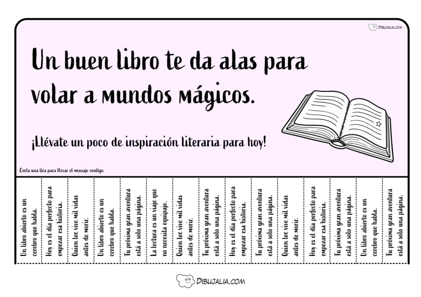 Anuncio Tiras de Lectura
