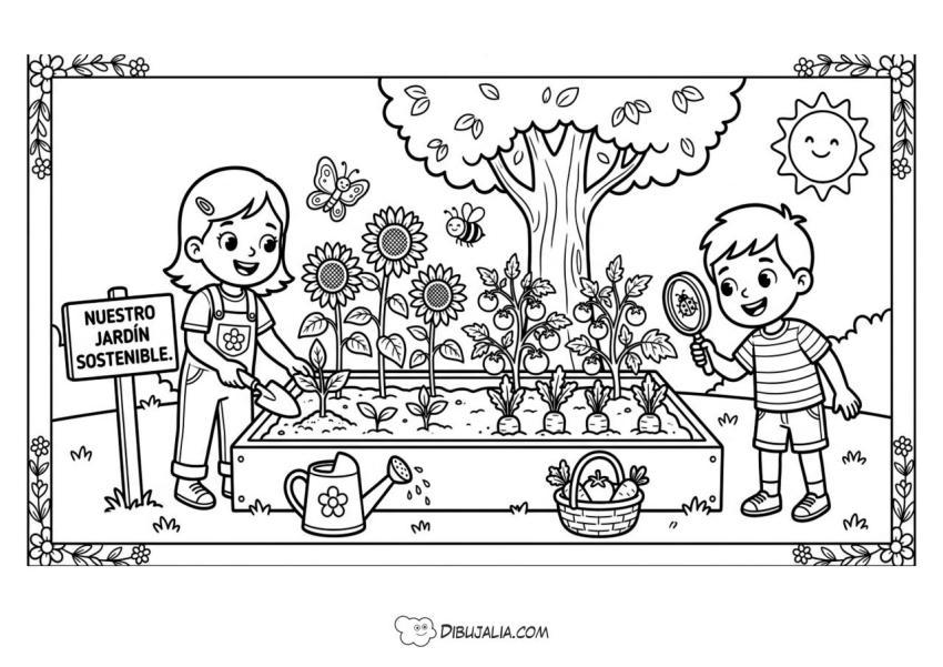 Jardin sostenible