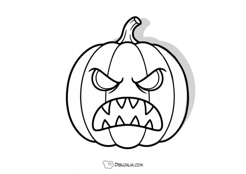 Calabaza terrorífica