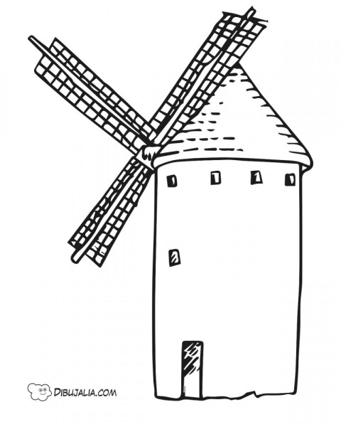 Antiguo molino de viento