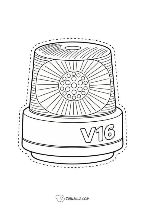Baliza v16 Luz de Emergencia