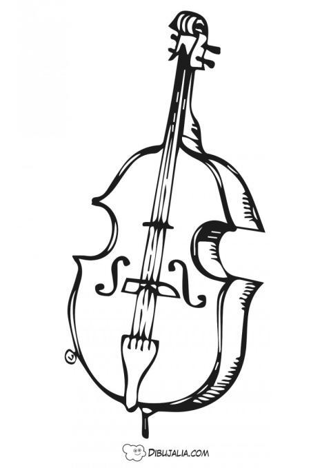 Contrabajo instrumento musical