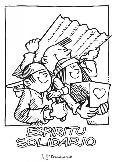 El valor del espiritu solidario