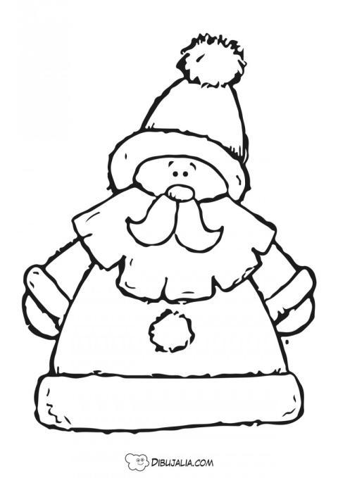 Papa Noel divertido