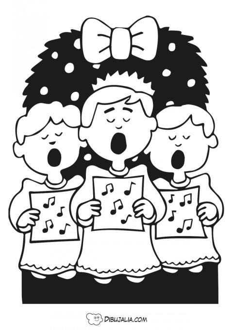 Coro de villancicos