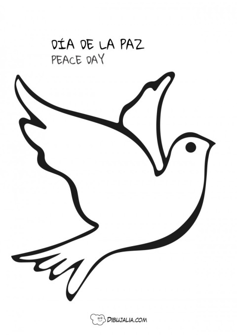 Paloma día de la Paz