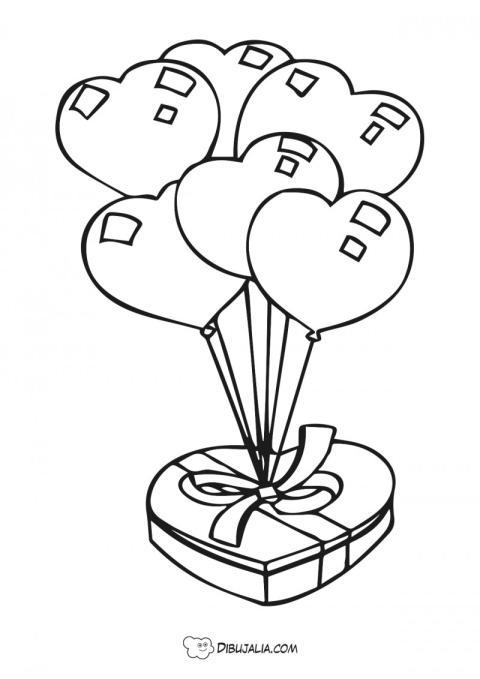 Globos y bombones