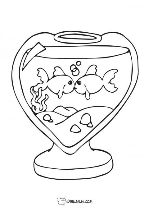 Peces enamorados