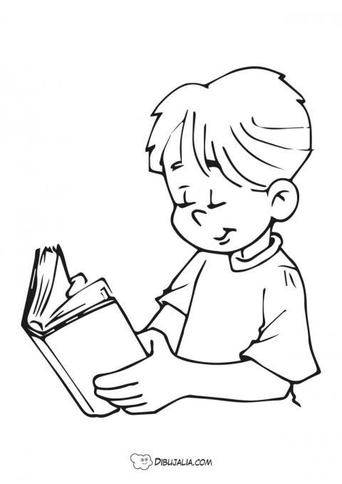 Niño y la lectura