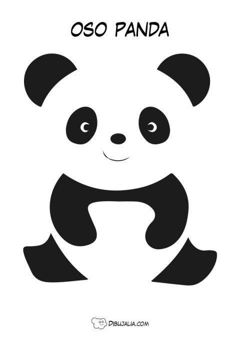 Oso panda genial