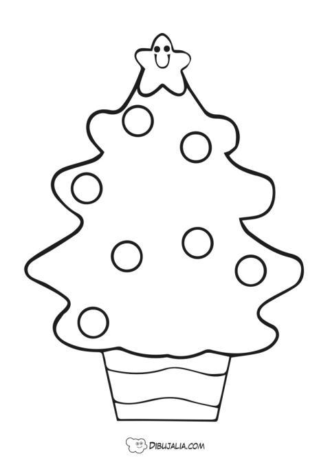 Happy christmas tree