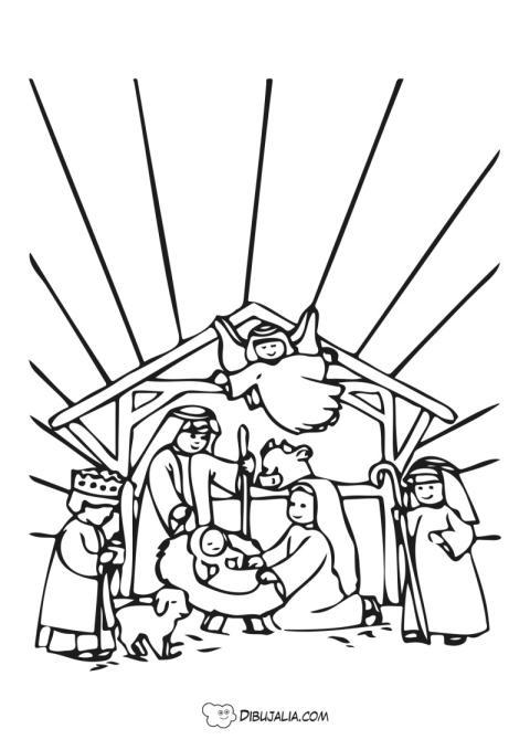 Portal de Belén todas las figuras