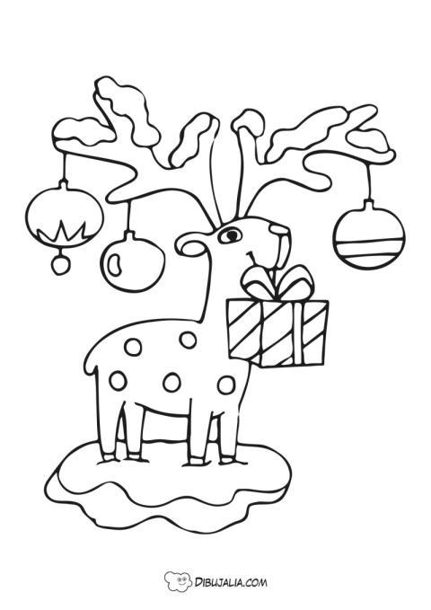 Reno con regalos