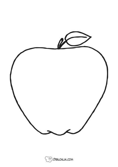 Manzana muy grande
