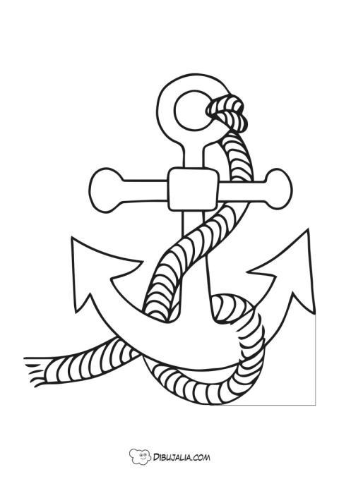 Ancla de barco