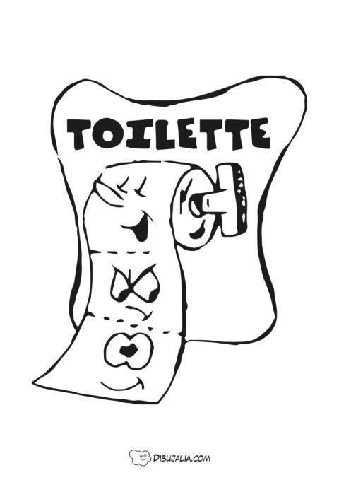 Papel higienico gracioso