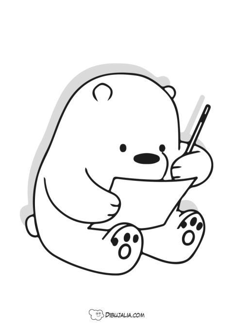 Oso Polar Escribe Carta