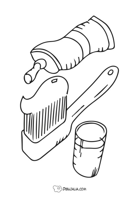 Utiles para la higiene dental - Dibujo #1650 - Dibujalia - Dibujos para  Colorear y Recursos Educativos
